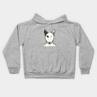 Cute Bull Terrier Dog Kids Hoodie